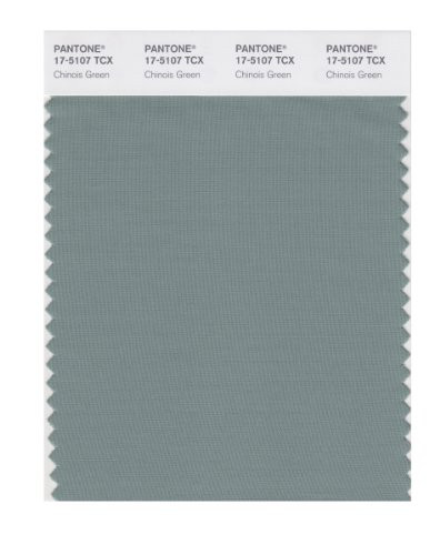 PANTONE SMART 17-5107X Color Swatch Card, Chinois Green