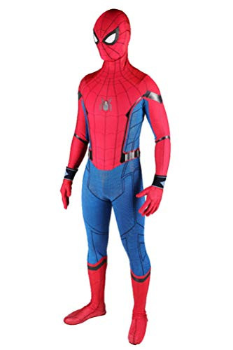 Superhero Kid Spandex Suit Halloween Cosplay Costume Teens Pretend Play Bodysuit XL
