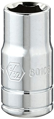 GEARWRENCH 1/4" Drive Standard SAE Socket 9/32", 6 Point - 80108