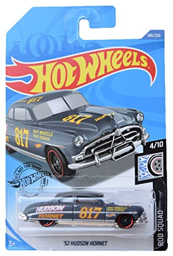 Hot Wheels Rod Squad 4/10 '52 Hudson Hornet 140/250, Gray
