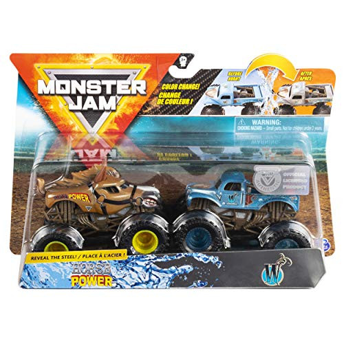 MonsterJam 1:64 Scale Color Change Horse Power Vs W Whiplash