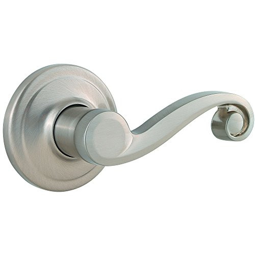 Kwikset Lido Right-Handed Half-Dummy Lever in Satin Nickel