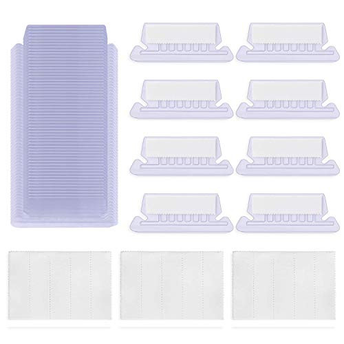 160 Sets File Folder Tabs, Hanging File Folder Tabs for Quick Identification of Hanging Files, 2 Inch Folder Tabs File Tabs for Hanging Folders