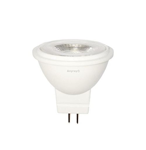 1-LED Light Bulb MR11 12Volt Fiber Optic Christmas Trees Light Bulb 10W 12V Anyray (Warm White)