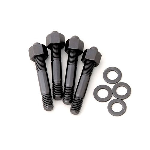 ARP 300-2404 Pro Series Black Oxide 5/16" Thread 3.700" OAL Carburetor Stud with 2" Spacer, (Set of 4)