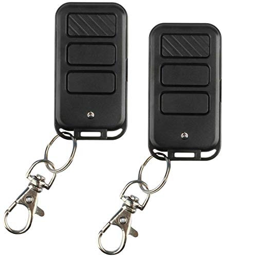 2 Keychain Garage Door Remotes for Liftmaster 371LM, 373LM