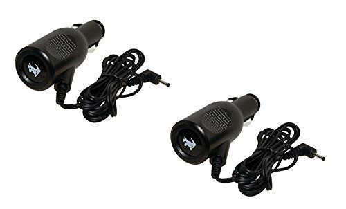 2 Pack - Sirius 5 Volt Vehicle Power Adapter for Starmate, Sporster, Stratus, InV, Works with Cradles UC8, SV3, SUPV1, InV and InV2