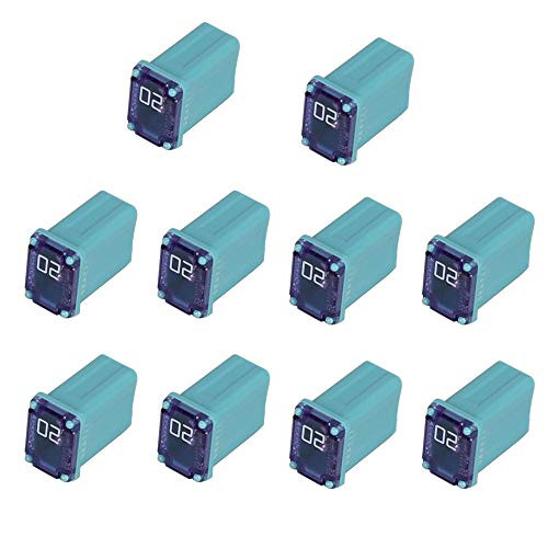 608820 20 Amp Micro Cartridge Fuses - FMM-20 Mcase Fuse - 10 Pack