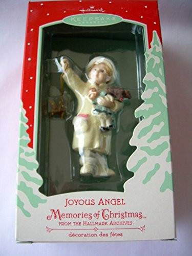 2002 Hallmark Ornament Joyous Angel Memories Of Christmas