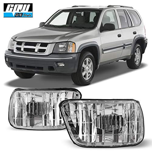 CPW Replacement for [2002 2003 2004 2005 2006 2007 2008 2009 Chevy Trailblazer] [2003-2008 Isuzu Ascender] Driving Fog Lights