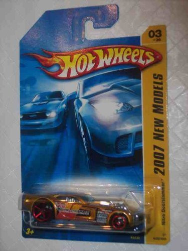 2007 New Models #3 Nitro Doorslammer Gold #2007-03 Collectible Collector Car Mattel Hot Wheels
