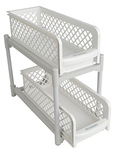 Fox Valley Traders Sliding Shelves, One Size Fits All, White