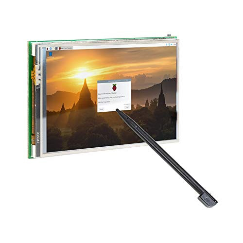 UCTRONICS for Raspberry Pi Touchscreen, 3.5 Inch High-Speed SPI TFT LCD Portable Display with Stylus Pen