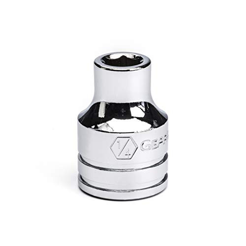 GEARWRENCH 3/8" Drive Standard SAE Socket 1/4", 6 Point- 80350