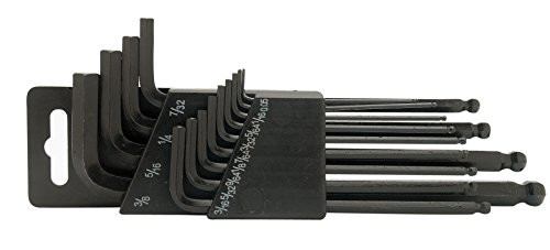 Performance Tool 1900 13pc SAE Ball End Hex Key Set