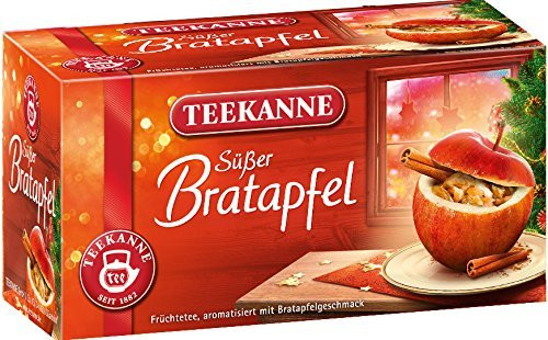 Teekanne Suesser Bratapfel Apple Spicy Tea 20 Teabags