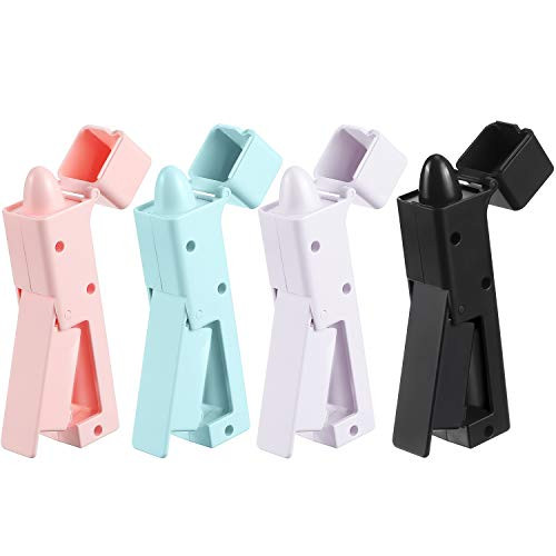 4 Pieces No Touch Button Pusher Tools Avoid Touch Elevator Buttons Opener for Keeping Hands Clean Opening Door Public Drawer Handle
