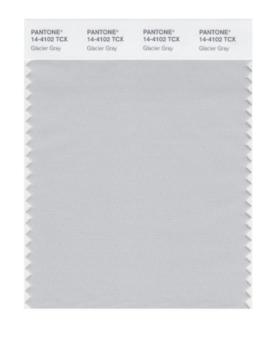 PANTONE SMART 14-4102X Color Swatch Card, Glacier Gray
