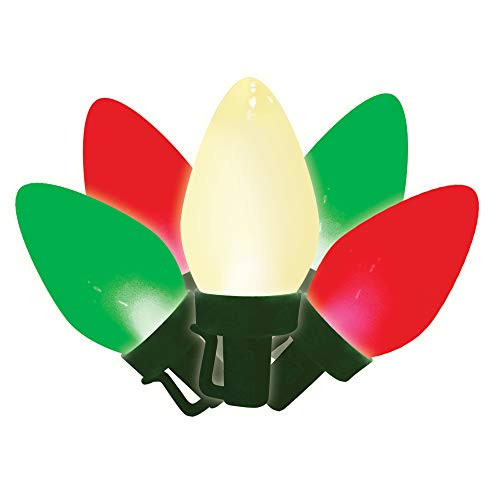 Brite Star C7 Lights, RED/Green/Warm White