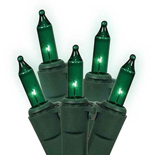 Vickerman 50 Light Gere Mini Light Set on Green Wire