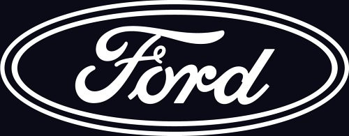 Chroma 3620 Ford Die Cutz - White Decal