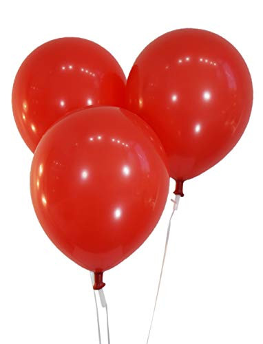 Creative Balloons Celebrity 9" Latex Balloons, Pastel Red, Pack of 144