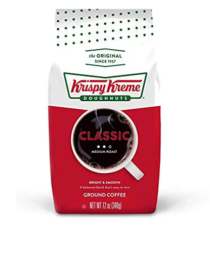 Krispy Kreme Classic, Ground Coffee, Medium Roast, Bagged 12 oz
