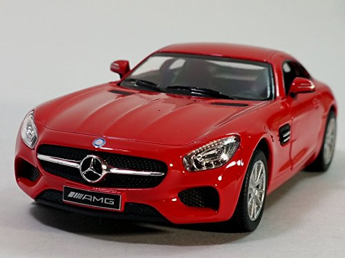 Kinsmart Red Mercedes-Benz AMG GT Hardtop 1/36 Scale Diecast Car