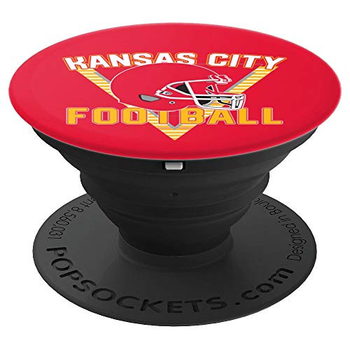 Old School Kansas City Football Retro 90s PopSockets Grip and Stand for Phones and Tablets Old School Kansas City Football Retro 90s PopSockets Grip and Stand for Phones and Tablets