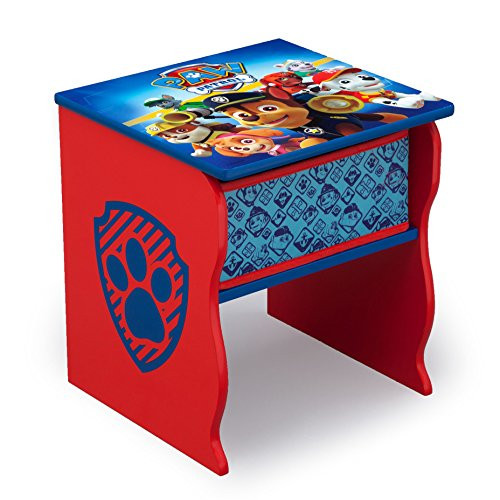 Delta Children Side Table with Storage, Nick Jr. PAW Patrol