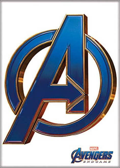 Ata-Boy Marvel Comics Avengers Endgame Blue Logo 2.5" x 3.5" Magnet for Refrigerators and Lockers Ata-Boy Marvel Comics Avengers Endgame Blue Logo 2.5" x 3.5" Magnet for Refrigerators and Lockers