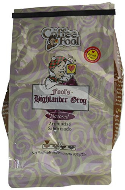 The Coffee Fool Highlander Grog, French Press, 2 Pound The Coffee Fool Highlander Grog, French Press, 2 Pound