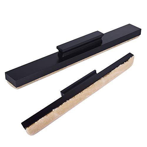IdealEnjoy Shuffleboard Wipe Sweep -Shuffleboard Brush-Black