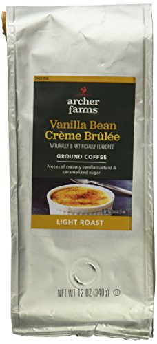 Archer Farms Vanilla Bean Creme Brulee 12 Ounce Light Roast Coffee
