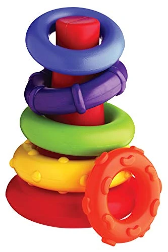 Playgro Baby Toy 4011455107 Sort & Stack Tower for Baby Infant Toddler Children, Multicolor