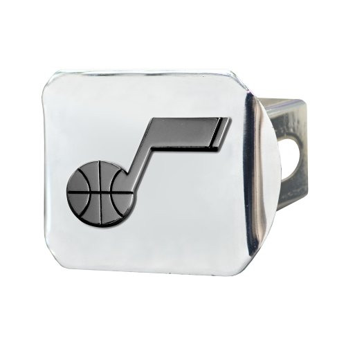 FANMATS  15141  NBA Utah Jazz Chrome Hitch Cover FANMATS  15141  NBA Utah Jazz Chrome Hitch Cover