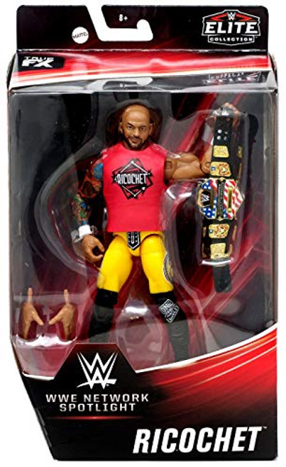 ACTION Ricochet Figure Elite WWE Network Spotlight ACTION Ricochet Figure Elite WWE Network Spotlight