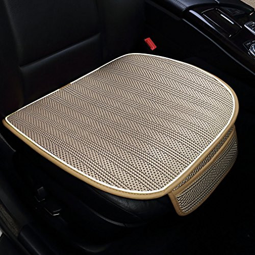 yberlin Car Seat Cushion,Breathable Comfort Car Drivers Seat Covers, Universal Car Interior Seat Protector Mat Pad Fit Most Car, Truck, Suv, or Van