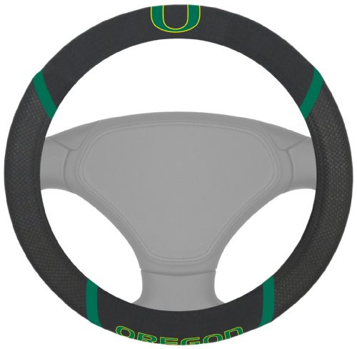 Fanmats NCAA University of Oregon Ducks Polyester Steering Wheel Cover