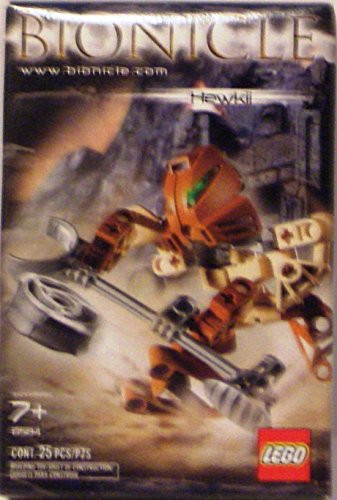 Lego Bionicle Matoran Mini Box Set Figure #8584 Hewkii (Brown)