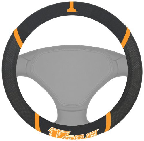 FANMATS 14930 NCAA University of Tennessee Volunteers Polyester Steering Wheel Cover FANMATS 14930 NCAA University of Tennessee Volunteers Polyester Steering Wheel Cover