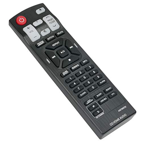 AKB73655792 Replace Remote Control fit for LG Mini Hi-Fi Audio System OM7560 OM4560 OM4560FB