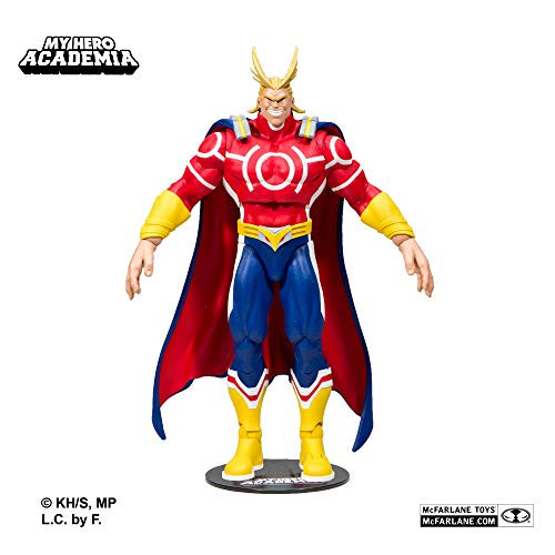 McFarlane Toys 10815 My Hero Academia All Might Red Version 18cm Action Figure, Various