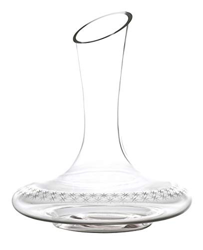 Red Wine Decanter, Hand Blown Lead-free Crystal Engraved Wine Decanter, Unique Wine Decanter and Carafes, Wine Gifts for Wine Lovers, 1800ml