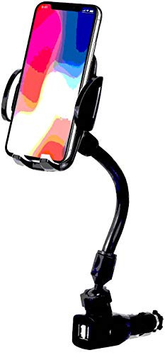 Amoner Cup Holder Phone Mount(Black)