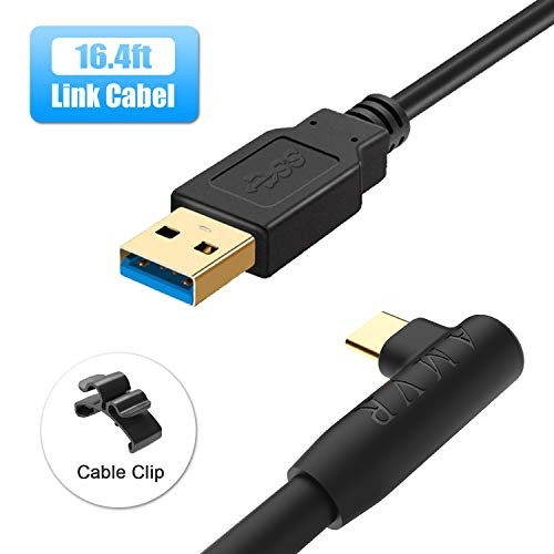 AMVR Quest Link Cable 16.4ft ( 5M ) High Speed Data Transfer & Fast Charging USB Type-C Compatible for Oculus Quest VR Headset