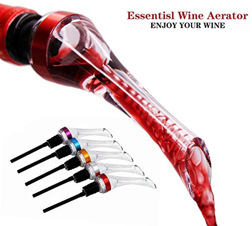 Wine Decanter?New Creative Parrot Wine Aerator Pourer, Chohey Premium Aerating Pourer and Decanter Spout, Perfect Wine Accessories Gift.