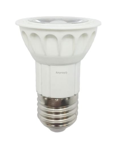 Anyray LED JDR Light Bulb 120V - Blue Color - 5W=(50W Halogen Replacement) E26 / E27 Medium Base 130V