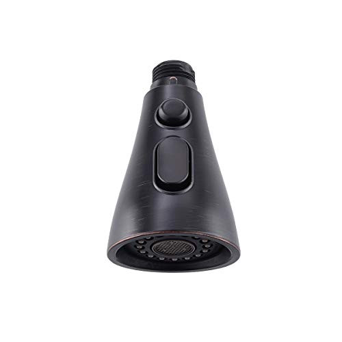 APPASO Pull Down Kitchen Faucet Spray Head Replacement Oil Rubbed Bronze, 3 Functions Sprayer, G 1/2 Pull Out Spray Head for Kitchen Sink Faucet, APSP001ORB