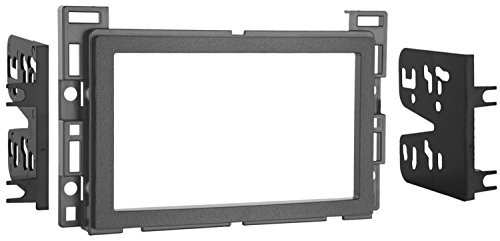 Metra Double DIN Dash Installation Kit for 2010-Up Select GM/Pontiac/Saturn Vehicles (Silver) Metra Double DIN Dash Installation Kit for 2010-Up Select GM/Pontiac/Saturn Vehicles (Silver)
